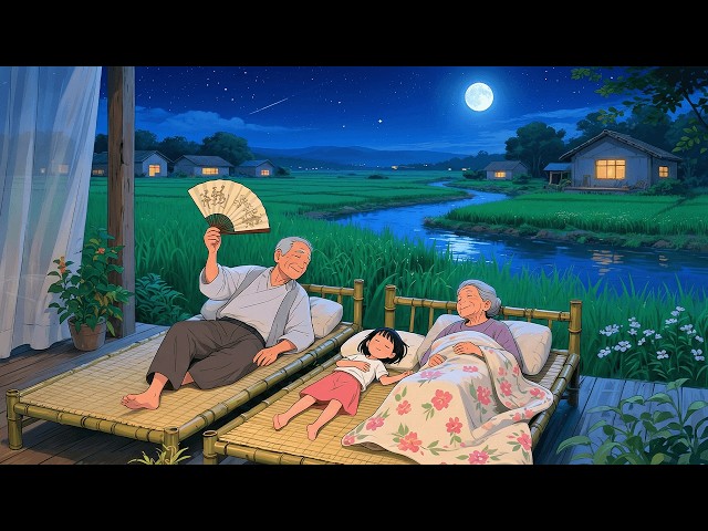 Sleeping with Grandparents: Pure Childhood Peace ~seasons of childhood | Ghibli-Style Video