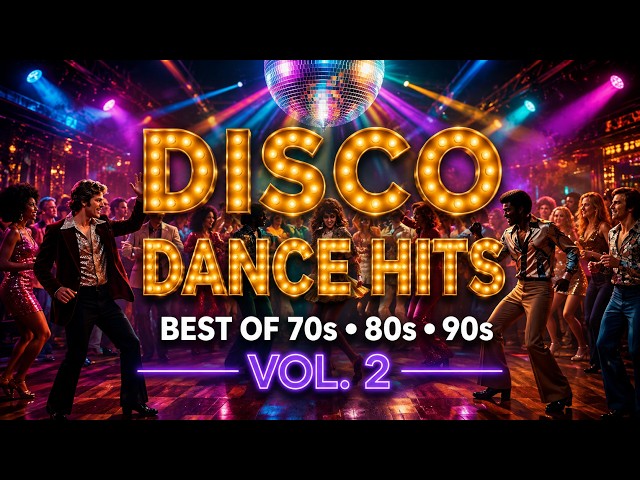 DISCO DANCE HITS – Best of 70s • 80s • 90s | VOL. 2 🪩🔥
