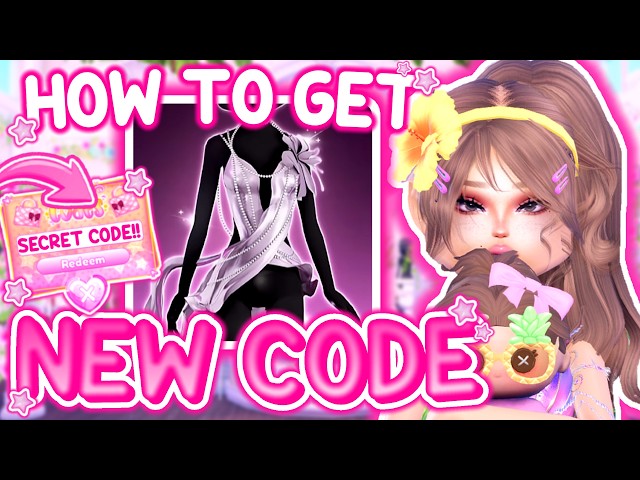 *NEW SECRET CODE!!* HOW TO GET THE NEW SECRET CODE ITEM IN DRESS TO IMPRESS! | Roblox