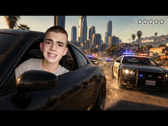 Bježim od 5 Zvjezdica u GTA V