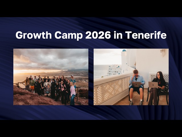 Growth Camp 2026 in Tenerife