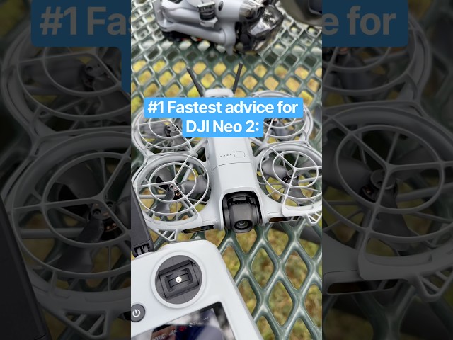 #1 Fastest advice for DJI Neo 2: #drones #dji #neo2 #djineo2