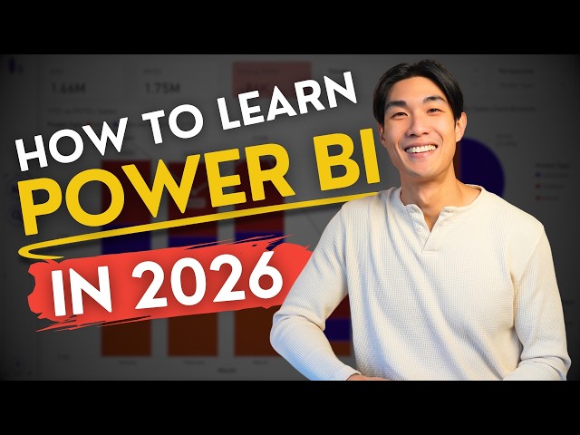 How I Would Learn Power BI FAST (If I Could Start Over in 2026)