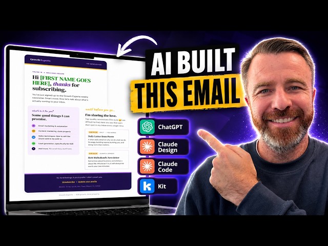 I Built a Branded Email Template with ChatGPT, Claude Design and Claude Code