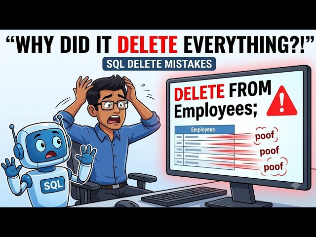 SQL DELETE Mistakes Explained | Why Did My Query Delete Everything?