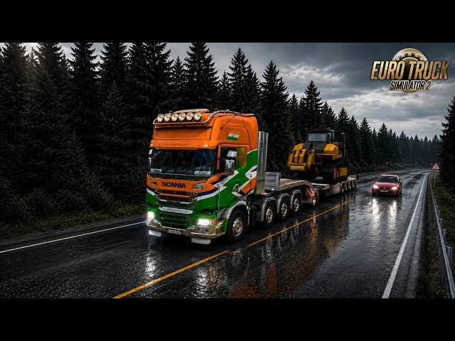 Real Heavy Haul in Nordic Horizon | Euro Truck Simulator 2
