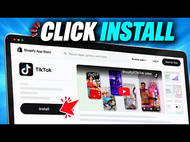How to link Shopify store to TikTok Business Account (Quick and Easy)
