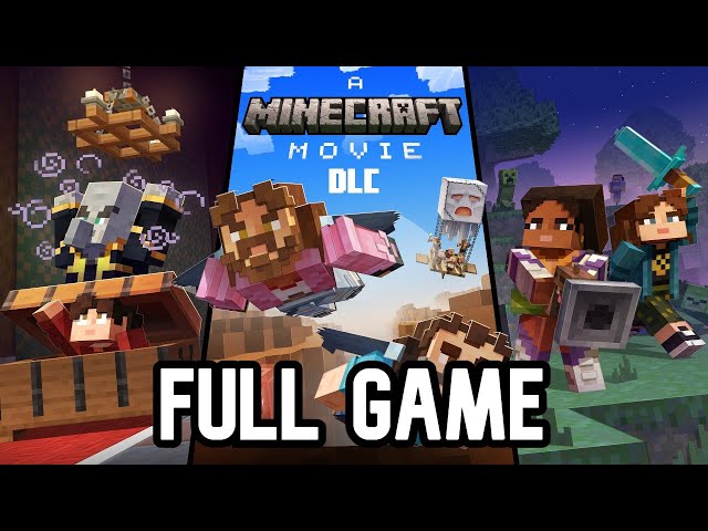 A Minecraft Movie DLC - Full Gameplay Playthrough (Full Game)