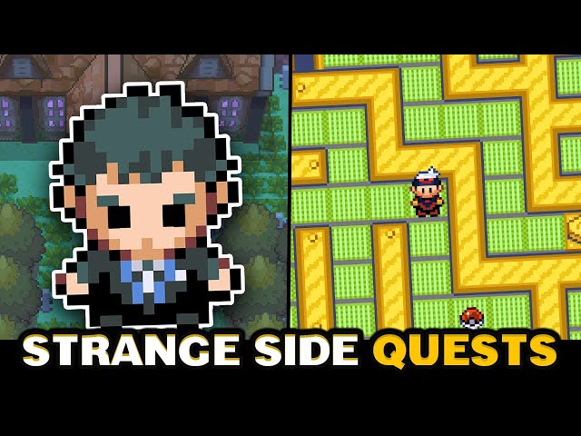 STRANGE & HIDDEN Side Quests in Pokemon You Forgot?