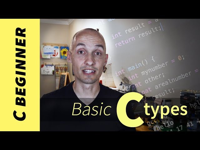 Learning C: Basic Types (numbers, arrays, structs, pointers)