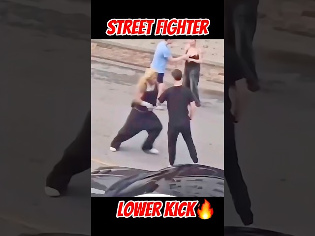 Street Fighter Lower Kick Tutorial | Powerful Self Defense Technique 💯
