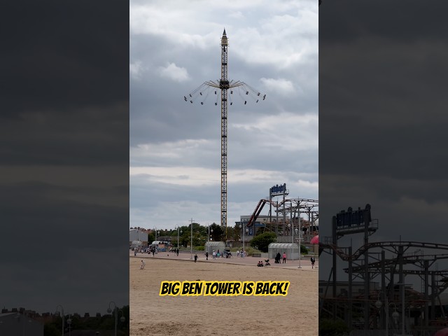 Big Ben Tower Is Now Open For The 2026 Season Here in Skegness! 😎 #skegness #bigbentower #shorts