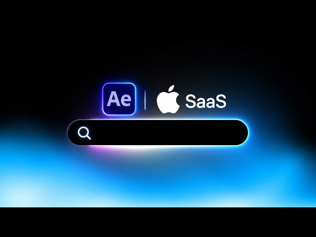 Create a Stunning SaaS Animation in After Effects (Beginner Tutorial)