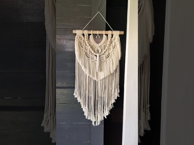 Luna Macramé Wall Hanging #macrame #boho #wallhanging #handmade