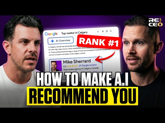Most Realtors Use A.I. Wrong... Here's What ACTUALLY Works [RE|CEO Ep.2]