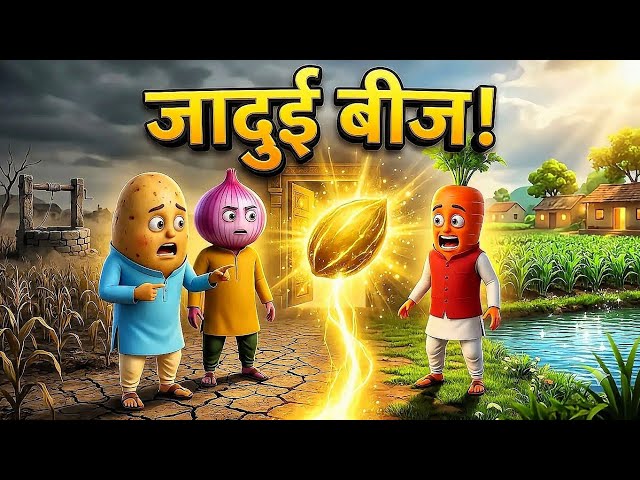 Jadui Beej Ne Bachaya Pura Gaon! 😱🌱 | #aistory #magicalseed #ai #viral 