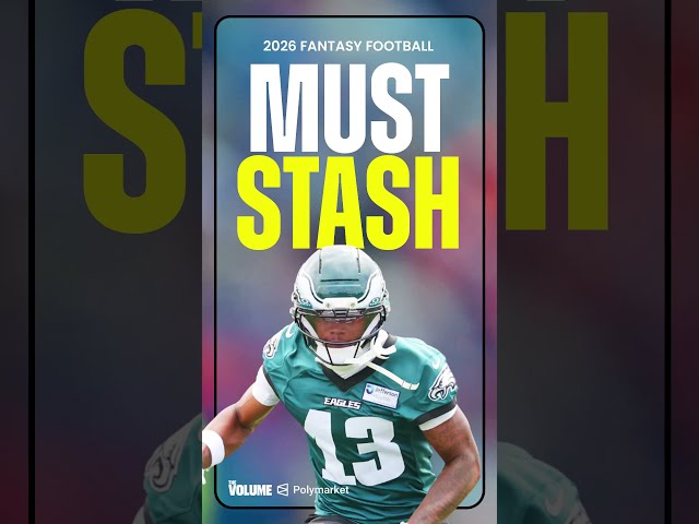 A High-Upside WR & Bench Stash You Need to Add NOW! | Fantasy Football #shorts