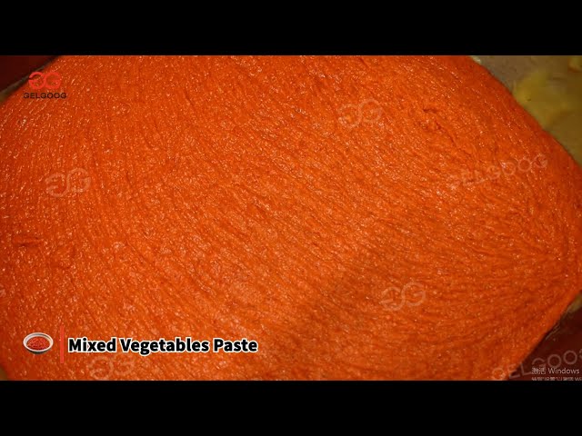 Vegetable Paste Production Line (Mixed Garlic Ginger Chili Paste)