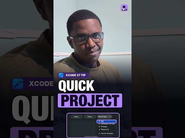 How to Start a Quick Prototype Project in Xcode 27 (Quick Tip)