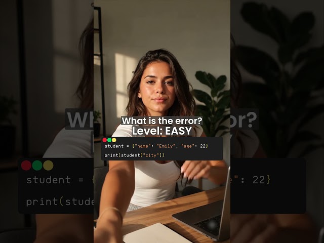 What is the error? Comment now!