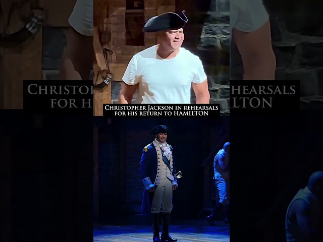 George Washington's coming home. #musical  #alexanderhamilton