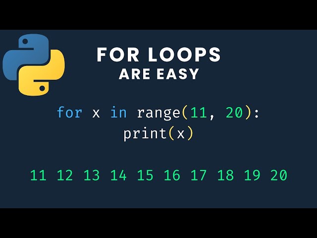 For Loop in Python are so easy 🔁