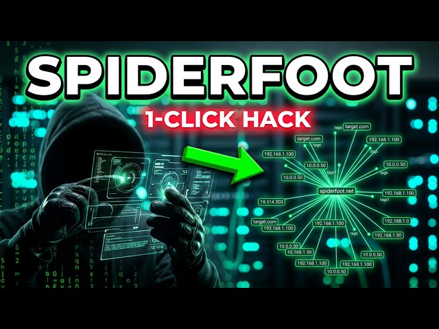 How Hackers Automate OSINT Using SpiderFoot (Full Guide) 🕷️🔍