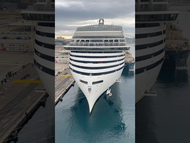 MSC World Europa Cruise Ship #Cruise ship#msccruiseship