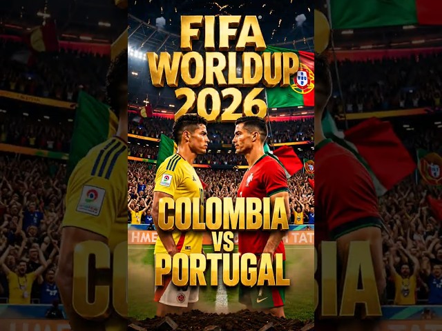 FIFA World Cup 2026 Matchday: Colombia vs Portugal #football #worldcup #soccer #news #fifaworldcup