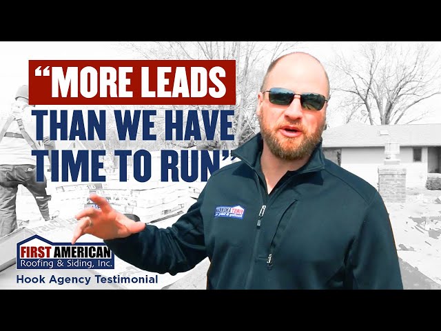 Dallas Werner's of FA Roofing's Experience with Hook Agency