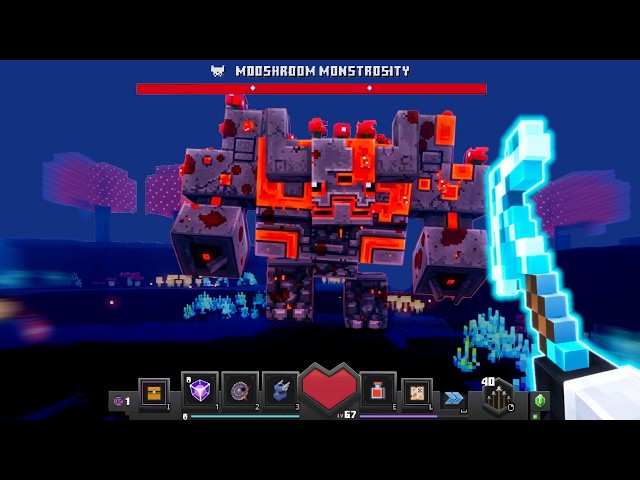 I Beat Minecraft Dungeons in FIRST PERSON...