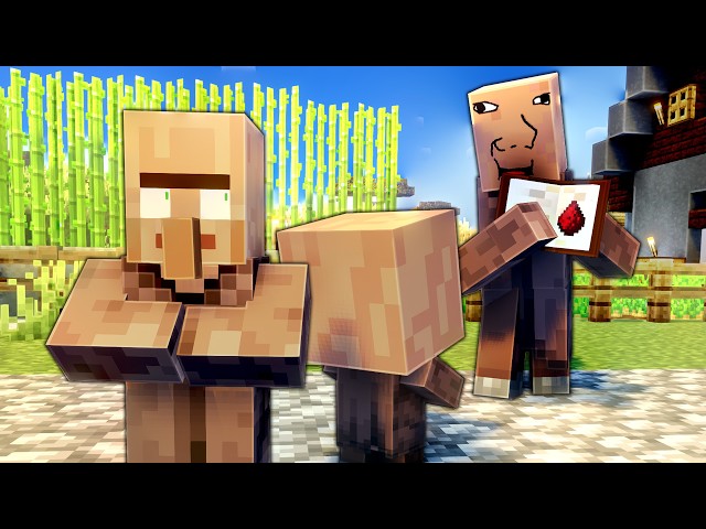 When Minecraft Villager Learns Redstone...
