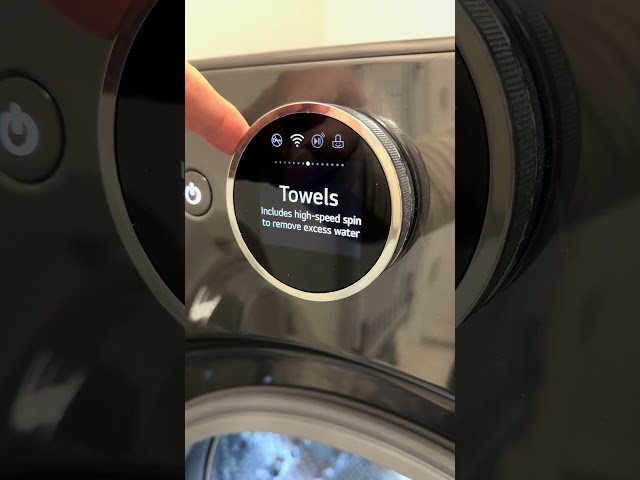 LG WM6700HBA Front Loading Washing Machine - all cycles overview #lgwashingmachine #laundrymachine