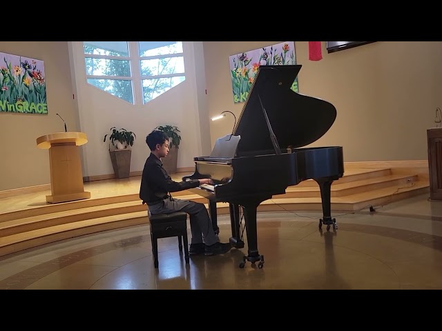 Beethoven Waldstein Sonata - Piano Sonata No. 21 in C Major Op. 53 (Allegro con Brio) Spring Recital