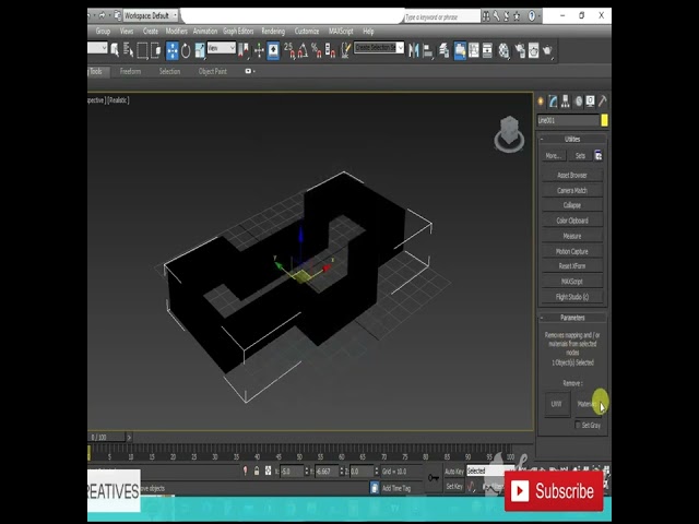 Fix 3Dsmax Black model Problem Solution #shorts #3dsmax