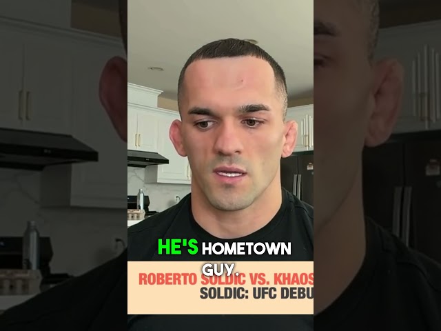 Roberto Soldić on Khaos Williams: “He’s a Dangerous Striker” ⚠️🥊