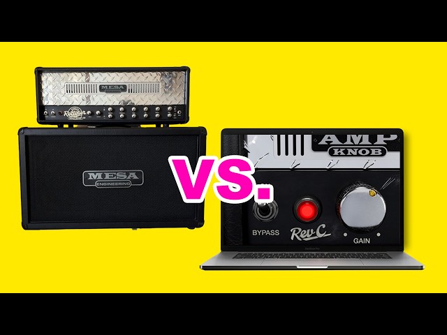 Real Tube Amp vs. Amp Sim Plugin