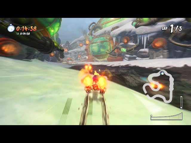CTR NF Dev Time Trial: Meteor Gorge