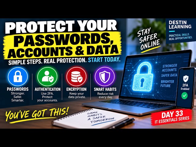 How to Protect Your Passwords, Accounts & Personal Data
