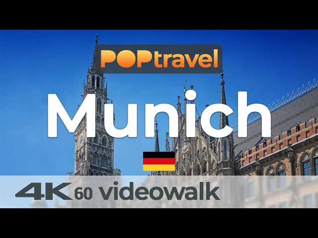 Walking in MUNICH / Germany 🇩🇪- 4K 60fps (UHD)