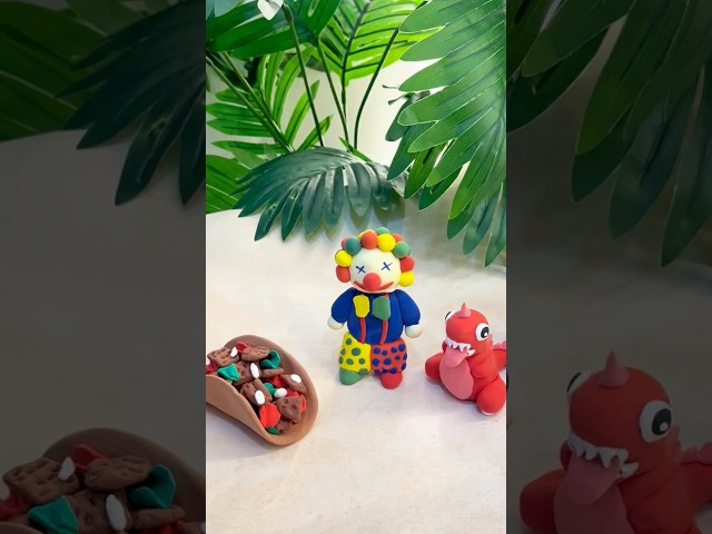 Air dry clay #playtimefun #kidscreativity #diyclay #artandcraft #kidsactivities #airdryclay #shorts