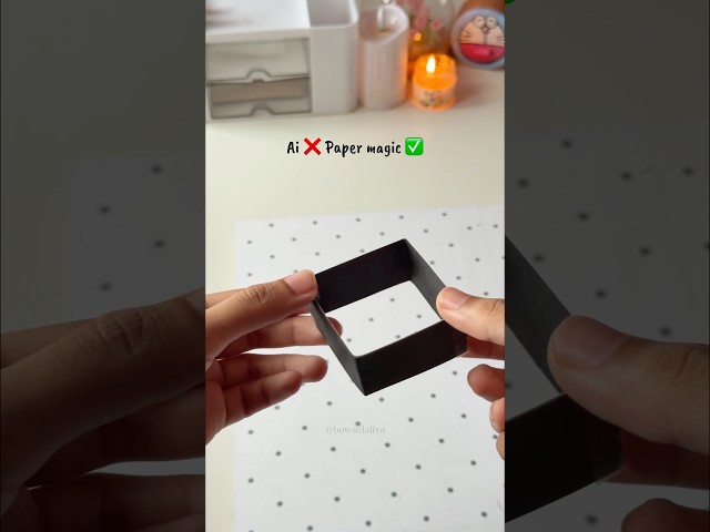 😱it’s absolute magic🪄 #diy #papercraft #shorts #viralshorts #trendingshorts #craft