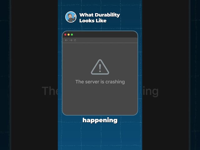 The only way to survive a browser crash #coding #software #dev