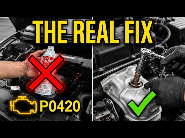 DID SEAFOAM CLEAR P0420 CODE?