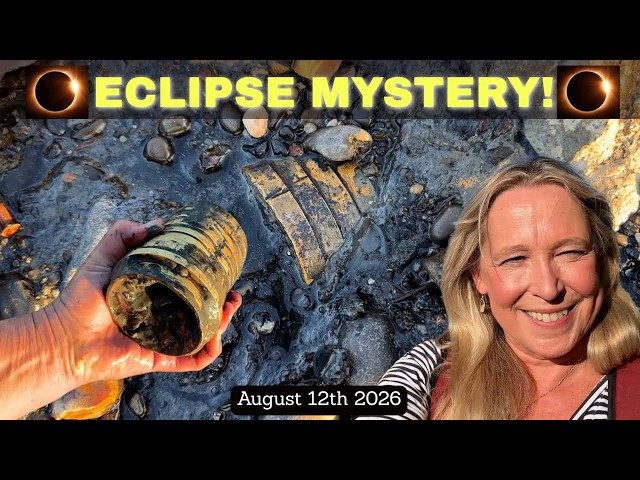 Mudlarking During the Solar Eclipse... These Finds Surprised Me!