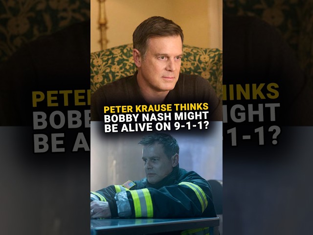 Peter Krause Thinks Bobby Nash Might Still Be Alive on 9-1-1? #shorts #911onabc