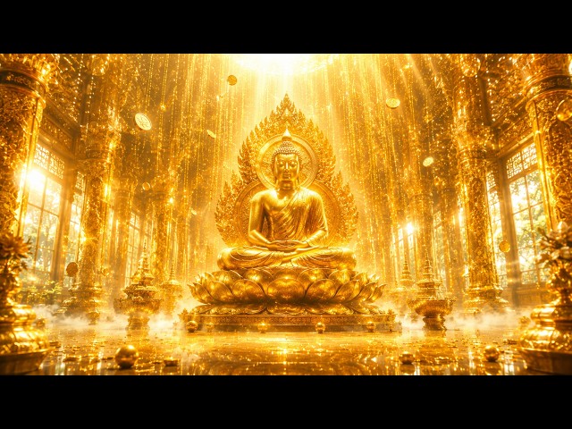 🔴 24/7 LIVE: 888Hz Wealth & Abundance Frequency | Golden Buddha Meditation for Prosperity