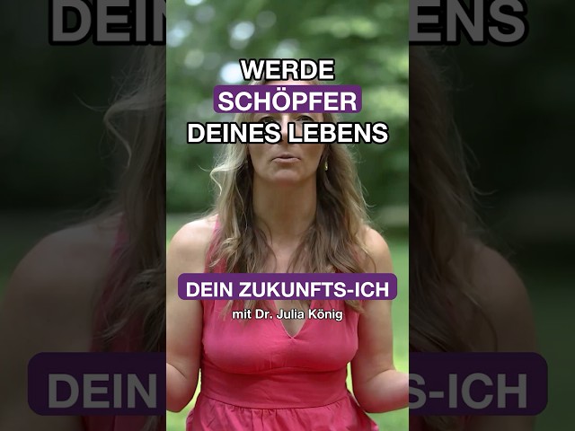Werde Schöpfer deines eigenen Lebens