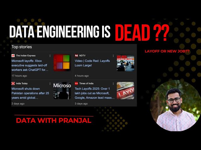 Will Data Engineers Survive in 2025 and Beyond? The Brutal Truth! | #dataengineering