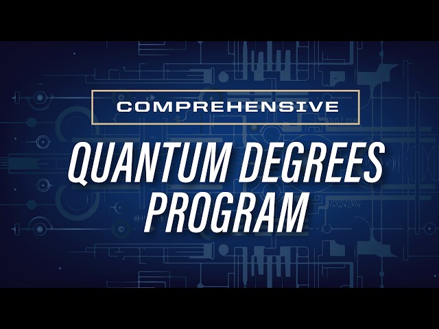 Purdue launches comprehensive quantum degrees program
